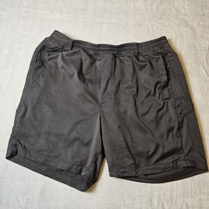 Birddogs Men’s XXL Black Lined Athletic Stretch Shorts
